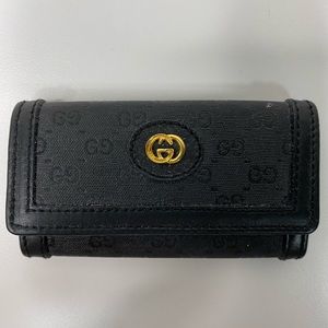 Gucci Black 4 Key Holder